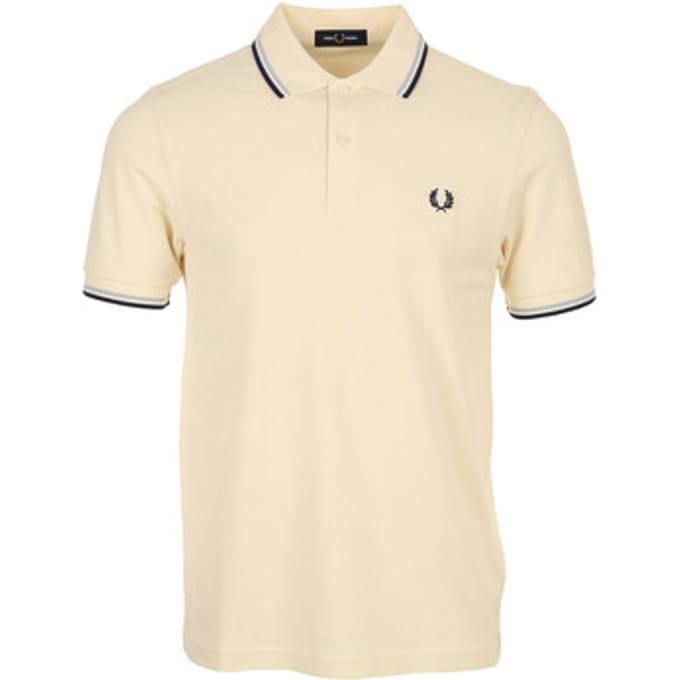 Polo Shirt Korte Mouw Fred Perry Twin Tipped Shirt