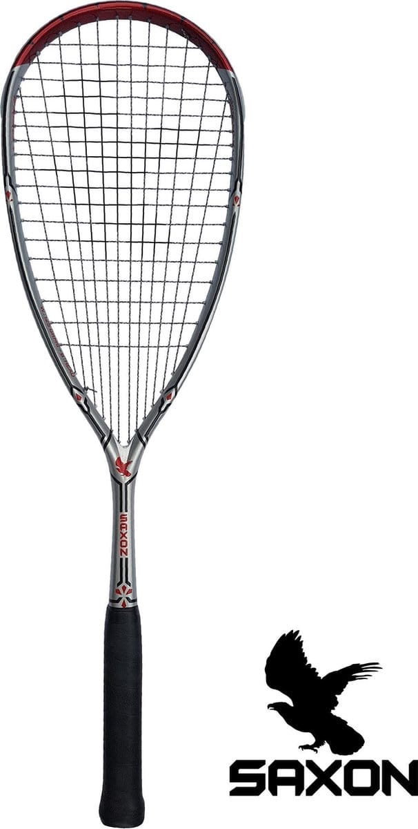Saxon Warrior 4 squashracket - bespannen