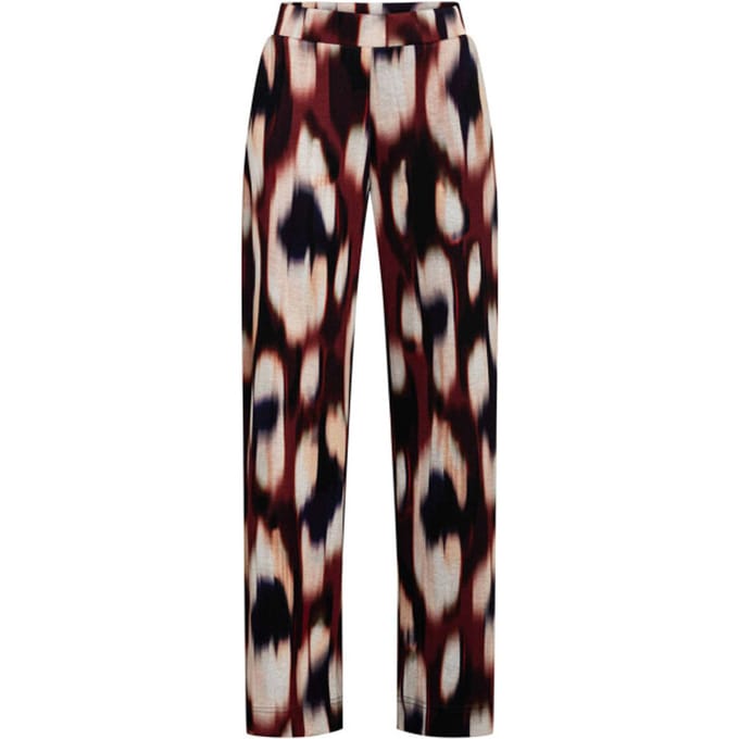 DAWN FADED BIG LW-Wine Red multi - L