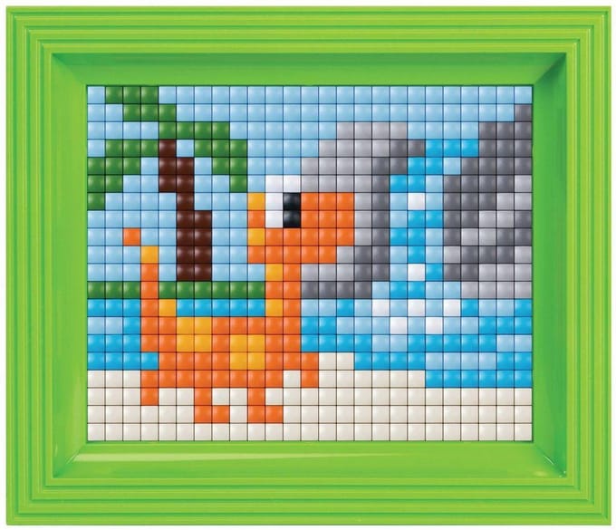 Pixelhobby XL Dino Geschenkverpakking 12034