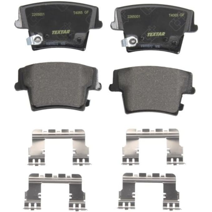 Remblokset TEXTAR 2265001, Hinten