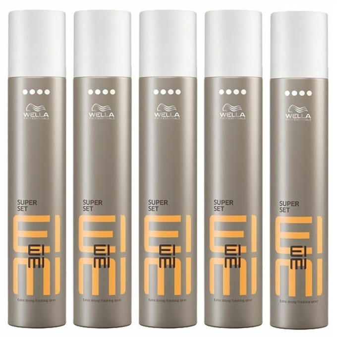 5X Wella EIMI Super Set Haarlak 300ml