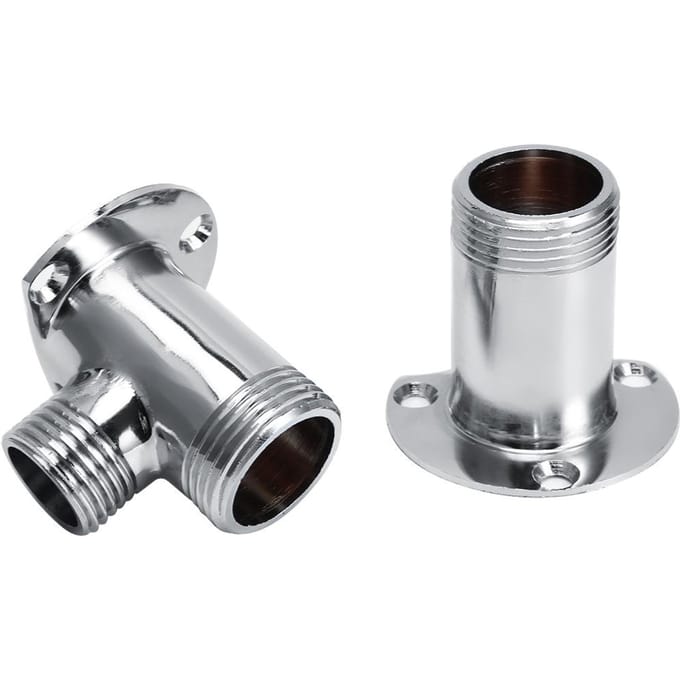 Inlaat G1 2 Uitlaat G3 4 Wandgemonteerde Douchekop Kraan Adapter Badkameraccessoire gray