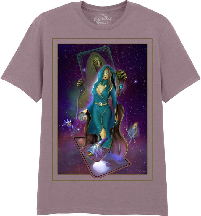 Tarot Magic The Coloured House T-shirt M