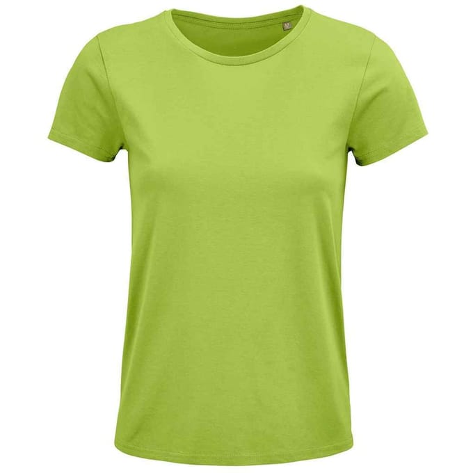 SOLS Dames/dames Crusader Organisch T-shirt (Appelgroen)