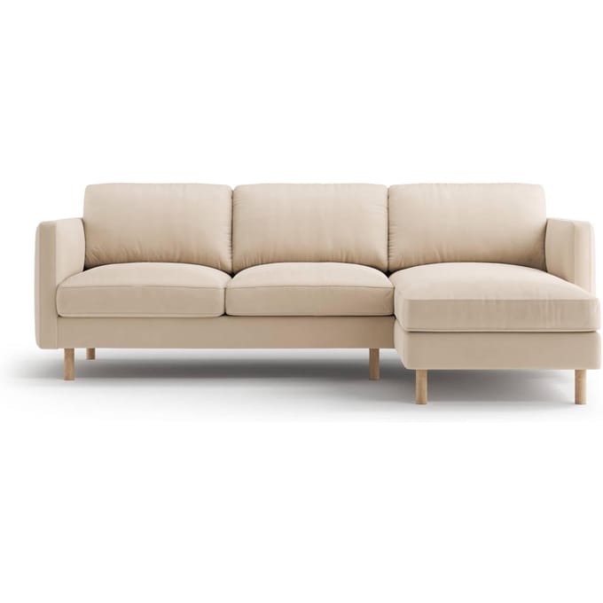 Hoekbank Eden rechts velvet | Micadoni