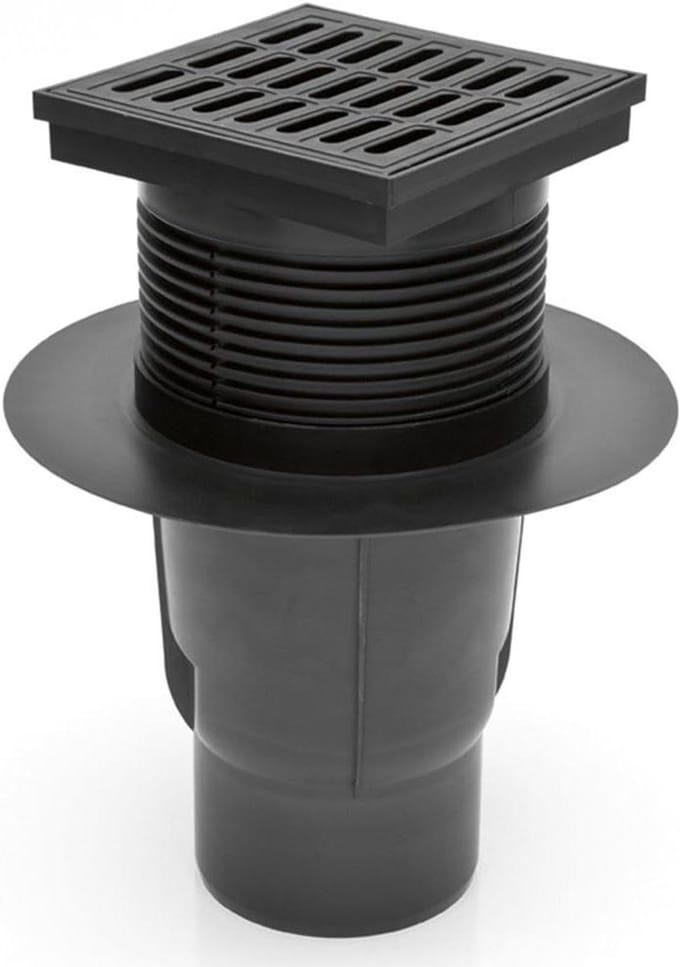 Afvoergoot - Tuinafvoer - Water Afvoeren - Vorstbestendig - DN 110 - Zwart