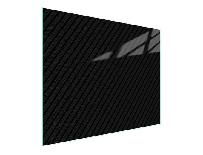 TMK ArtDeko - Snijplank - Glas - 52x30 cm - Zwart