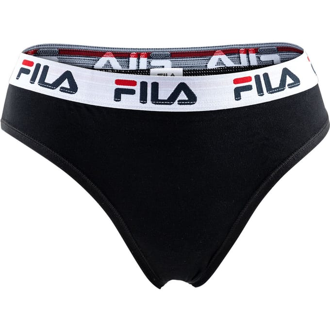 Braziliaanse damesslip Fila Zwart - XL