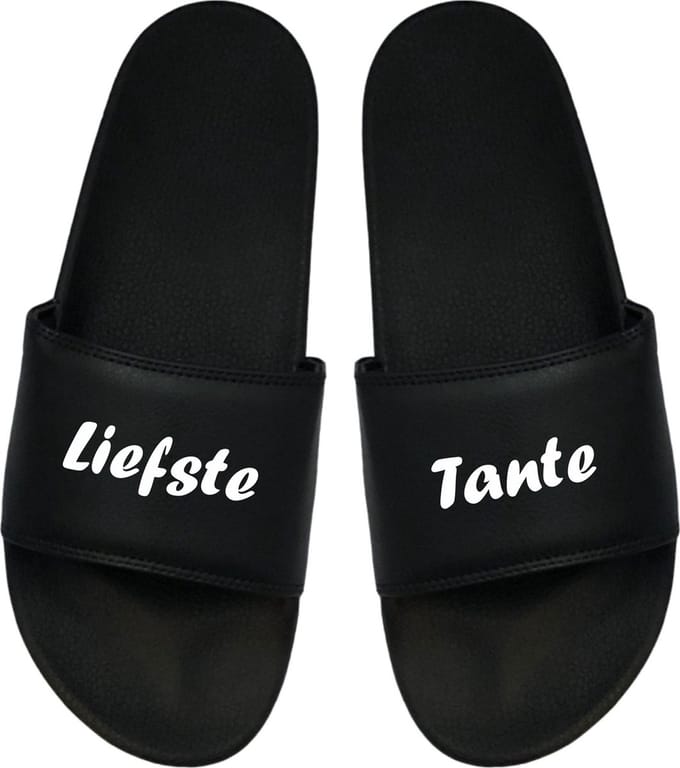 Cadeau Kerstmis - Badslippers Tante - Cadeau Badslippers - Badslippers 48