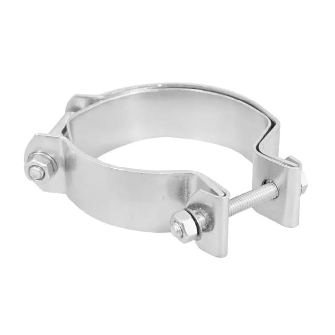 Collier de pot d'échappement à double fixation pour mobylette Motobecane AV7 Neuf