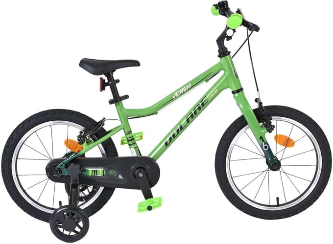 Volare Venom Kinderfiets - Jongens - 16 inch - Groen - Twee handremmen