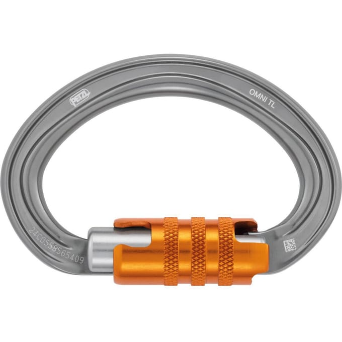 Petzl Omni Triact Lock halve maan karabiner