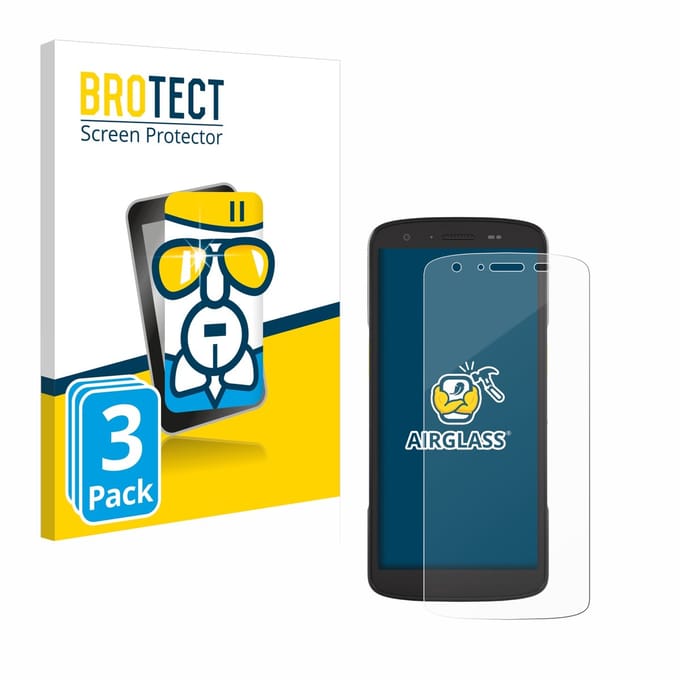 Screenprotector 3 Stuks voor Zebra TC27 Beschermglas transparant