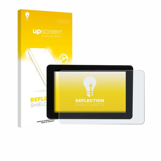 upscreen - Screenprotector voor Raspberry Pi Touch Display 2 - Folie Beschermfolie anti glare matte