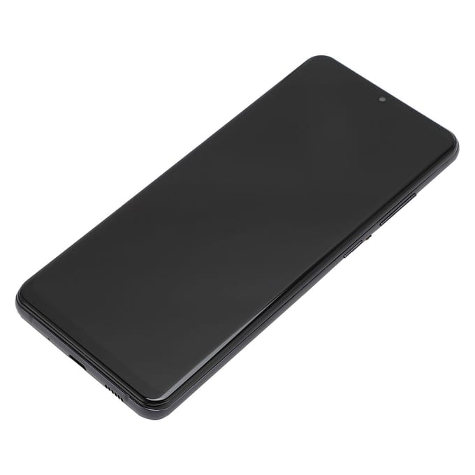 Telefoon TFT Scherm Vervanging voor Galaxy S20 Ultra met Frame Touchscreen Display Digitizer black