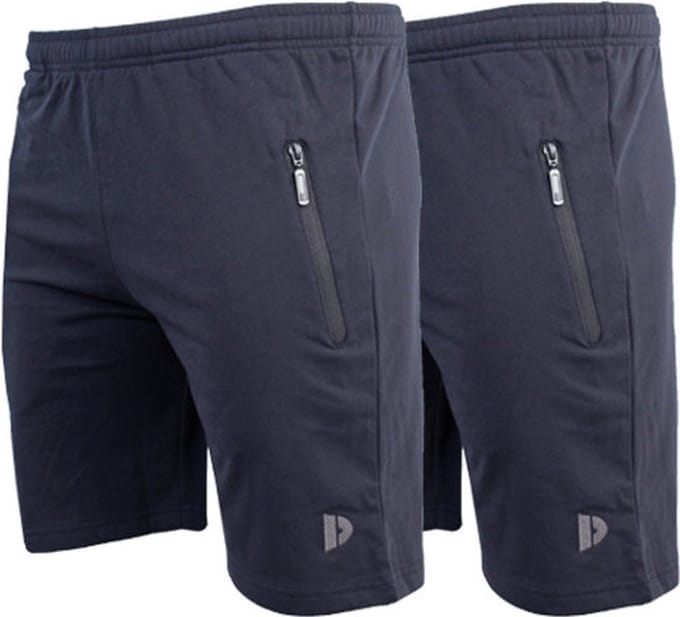 2-Pack Donnay Joggingshort (Nick) - Sportshort - Heren - Navy (020) - maat S