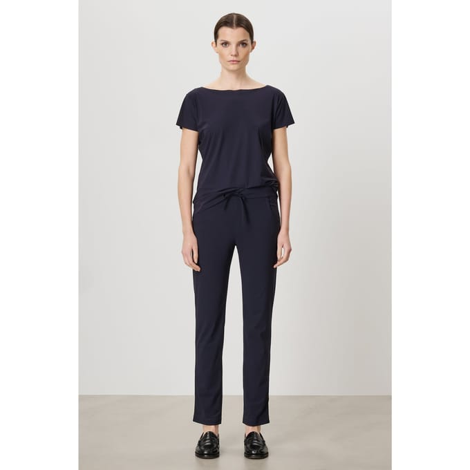 TRVL DRSS Relaxed Work Pants Ink Blue Maat: S | Joggingbroeken Outlet | Dames | Blauw