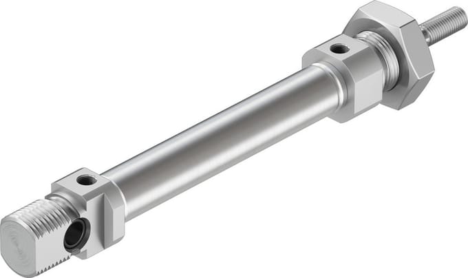 Festo Cilinder 12mm Boring 50mm Slag ISO 6432 Dubbelwerkend - 19192 - P2CS5