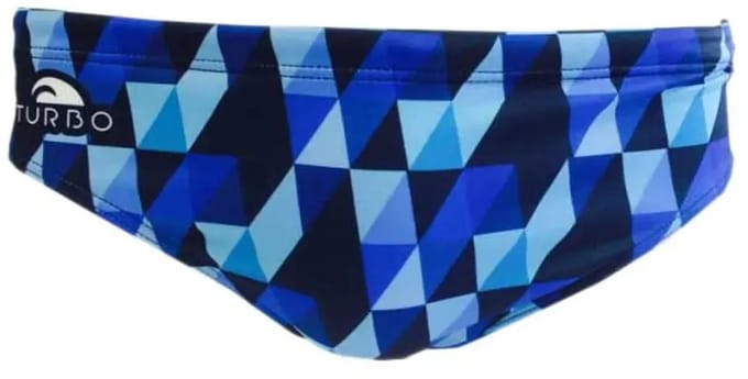 Turbo Rain Zwemslip Blauw XL Man