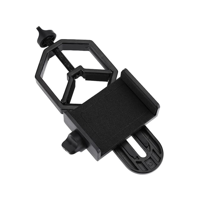 Aluminiumlegering Telescoop Geweerkijker Universele Mobiele Telefoon Adapter Telefoonhouder black