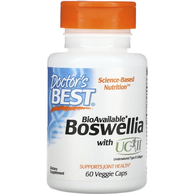 Doctor'S Best, Boswellia Uc Ii, Plantaardige Capsules 60