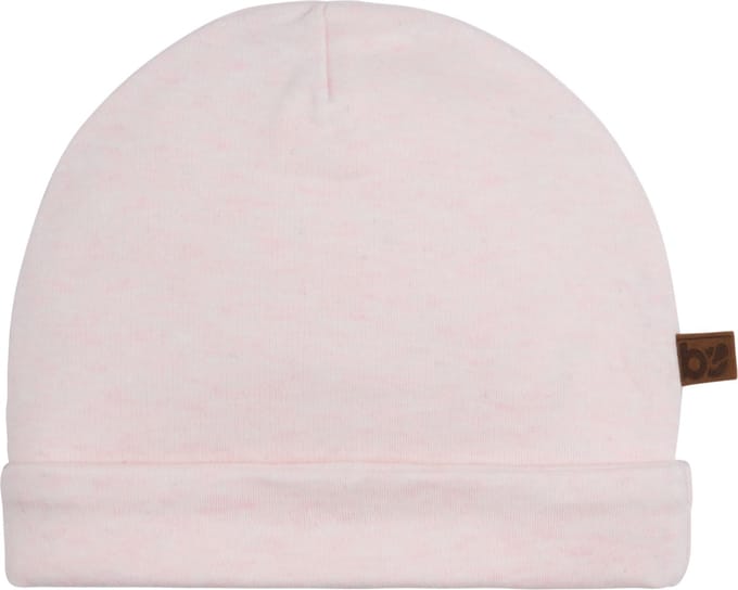 Baby's Only Mutsje Melange - Classic Roze - 0-3 mnd - 100% ecologisch katoen - GOTS