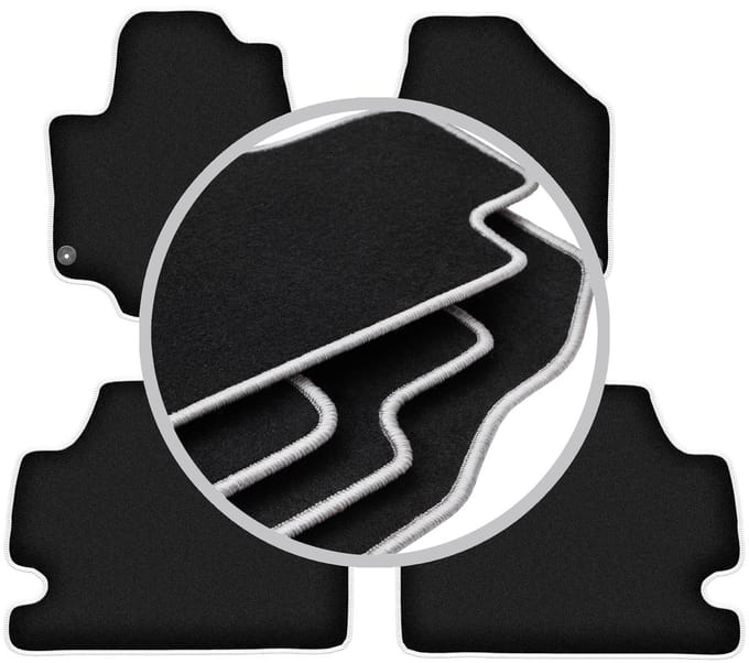 CARLUX-SILVER automatten voor: Chrysler Pacifica II hybride (2017-)