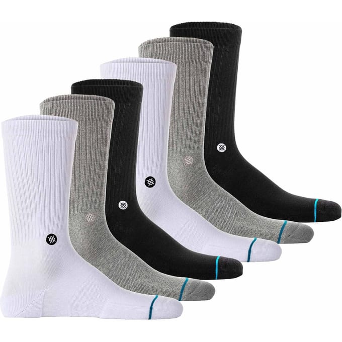 STANCE Sokken Icon Socken 43-47 Set van 6