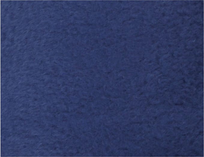 Fleece, L: 125 cm, B: 150 cm, 200 gr, blauw, 1 stuk