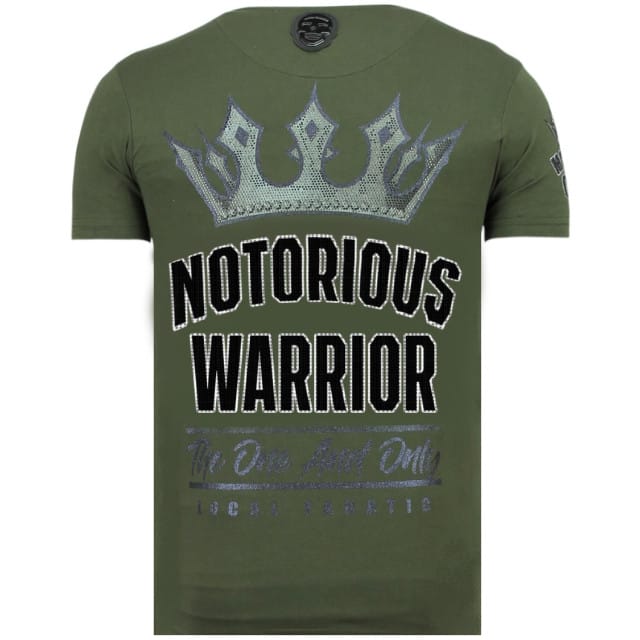 King Notorious - Zomer T shirt Mannen - 6324G - Groen