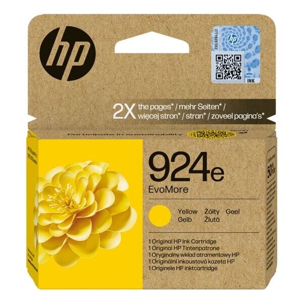 HP 924e EvoMore originele gele inktcartridge