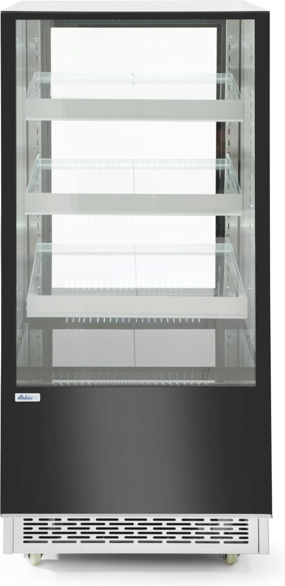 Arktic - Koelvitrine - 3 Schuine Schappen - 300L - 230V