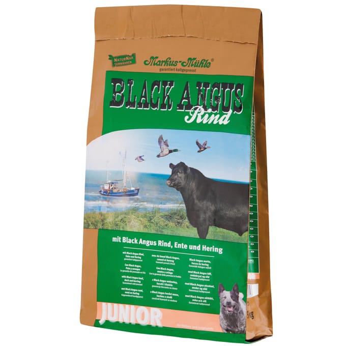 5kg Markus Mill Black Angus Junior droogvoer droogvoer