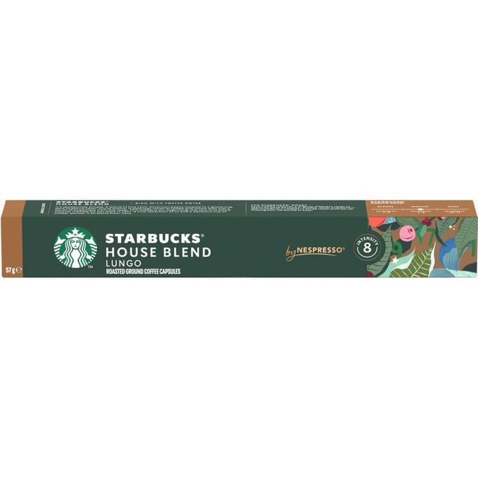 STARBUCKS® by NESPRESSO® House Blend 10 capsules Nespresso® compatibel