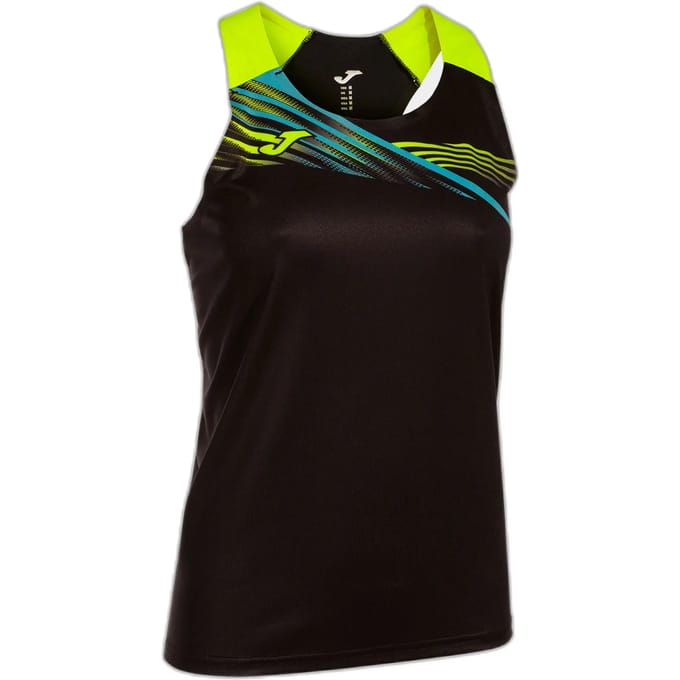 Joma Elite X Mouwloos T-shirt Zwart XL Vrouw
