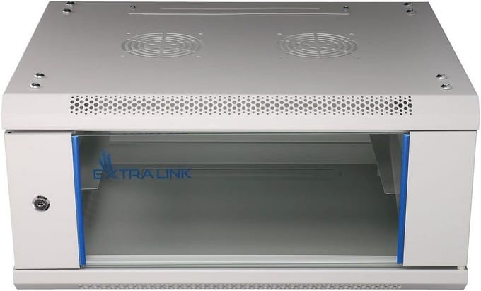 4U Muurbehuizing voor Netwerkapparatuur 600x450mm Grijs