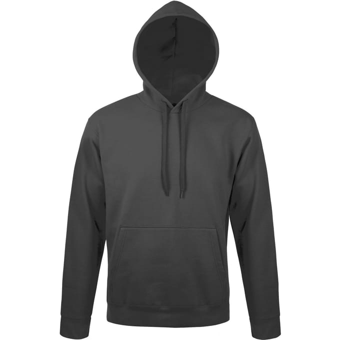 SOLS Snake Unisex Hooded Sweatshirt / Hoodie (Donkergrijs)