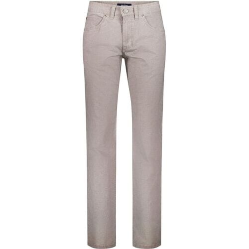 Gardeur Broek Bill Comfort Stretch Cool Touch Fine Structure Pattern Licht Bruin / male