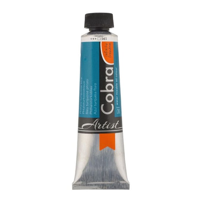 Olieverf - #565 Phtaloturkooisblauw - Cobra - 40ml