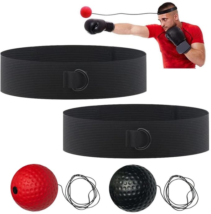 Dailygoods - Boksbal met Hoofdband voor Reflex- en Coördinatietraining
