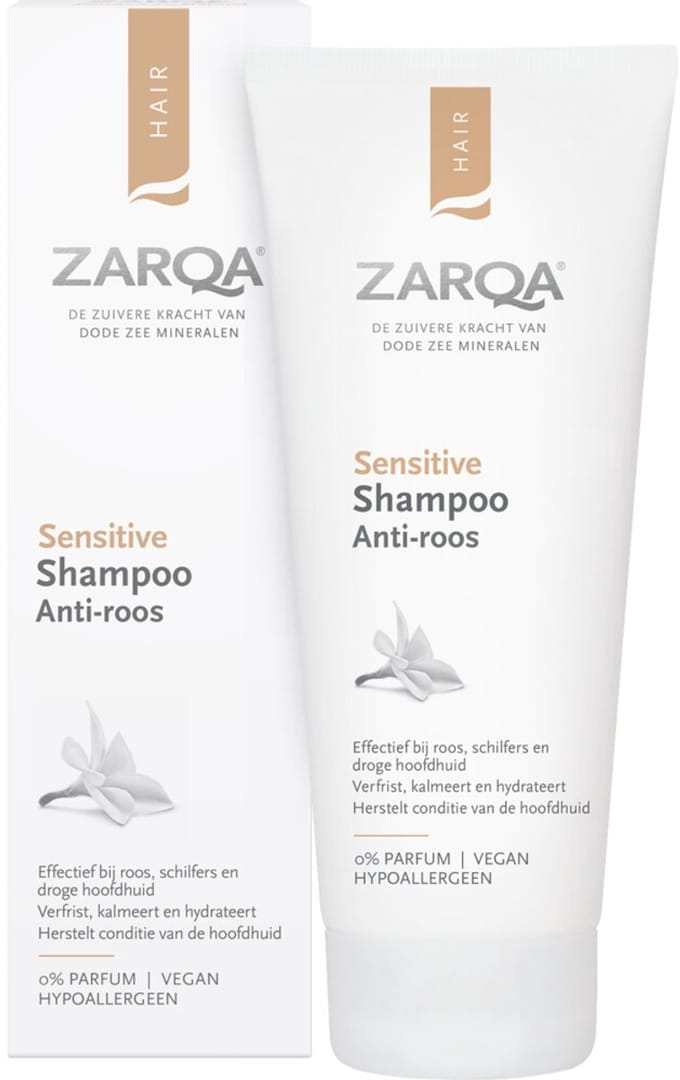 ZARQA Shampoo Anti-Roos (effectief bij roos, schilfers en jeuk) - 200 ml