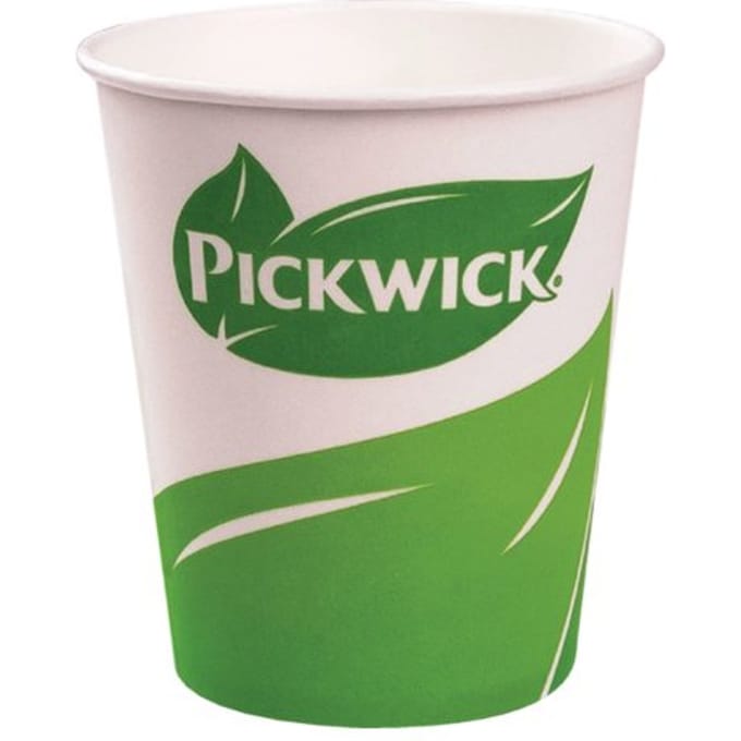 Becher Pickwick 250 ml aus Pappe, 100 Stück