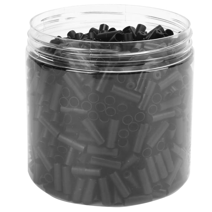800 Pièces Embouts de Câble de Frein Plastique Installation Facile Forte Résistance à la Compression Durable Vélo black
