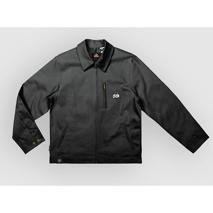 The Dudes Dark Pattern Tom Classic Jas zwart