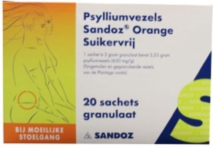 Psylliumvezels Granul Skv Sz