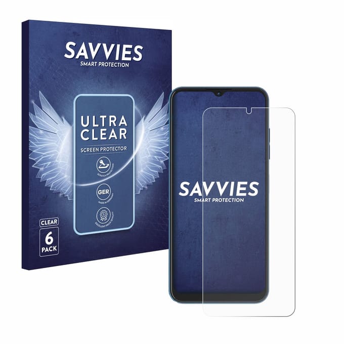 Savvies - Screenprotector voor Hotwav Note 13 - Folie Beschermfolie transparant 6 Stuks
