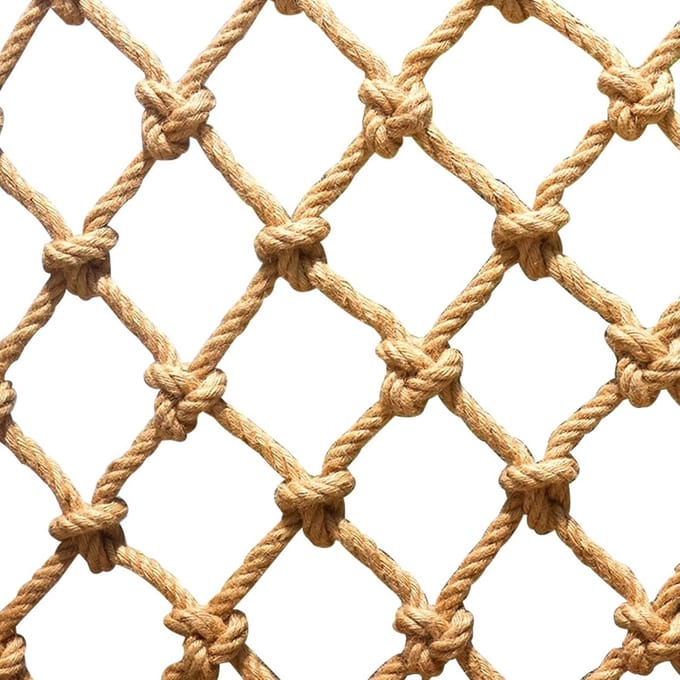 Veiligheidsnet Touw 8mm Dikte - 10cm Luchtdicht - Decoratie en Kinderbeveiliging
