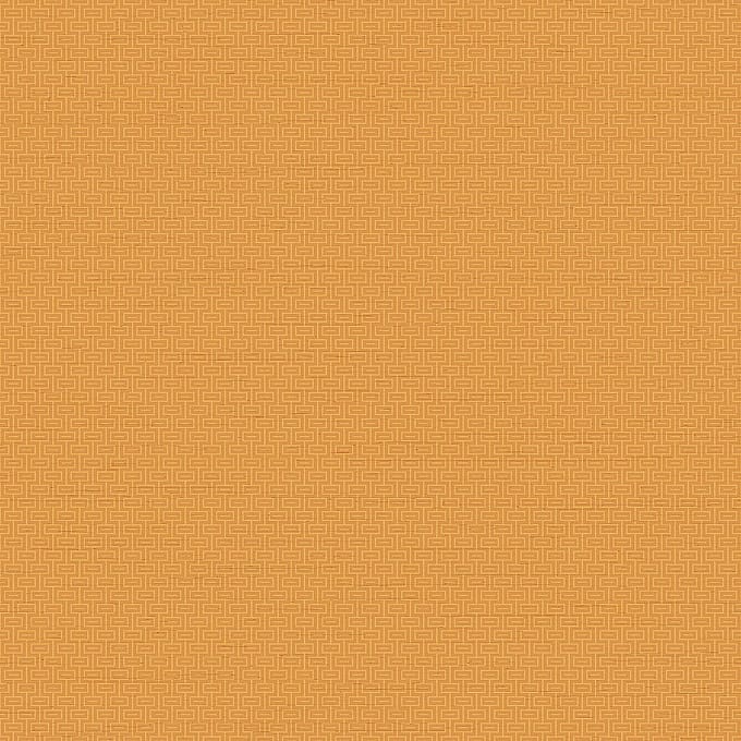 Duch Wallcoverings - Grace Greek key plain mustard - vliesbehang - 10m x 53cm - GR322507