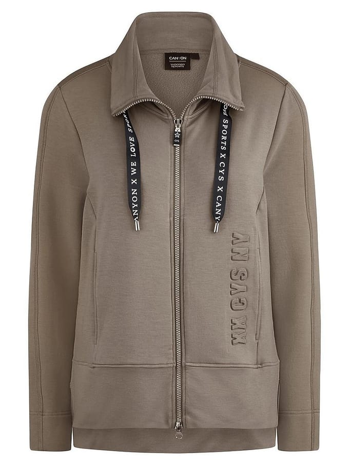 Sweatvest Van Canyon beige